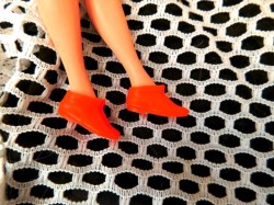 orange boots side